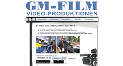 Desktop Screenshot of gm-film.net