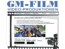 Tablet Screenshot of gm-film.net